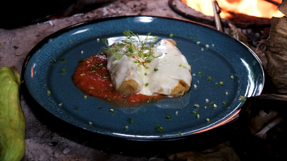 Achochas rellenas con ragú de carne y queso gratinado - La Favorita