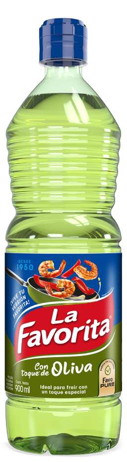 Aceite La Favorita con toque de Oliva